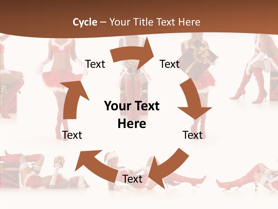 Seductive Celebrate Background PowerPoint Template