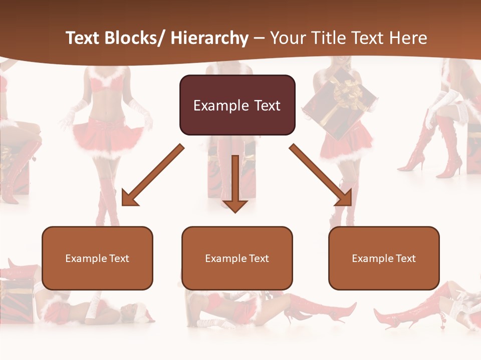 Seductive Celebrate Background PowerPoint Template