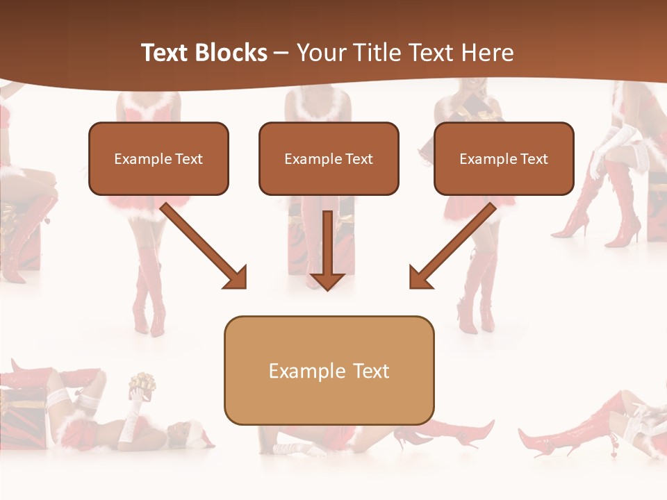 Seductive Celebrate Background PowerPoint Template