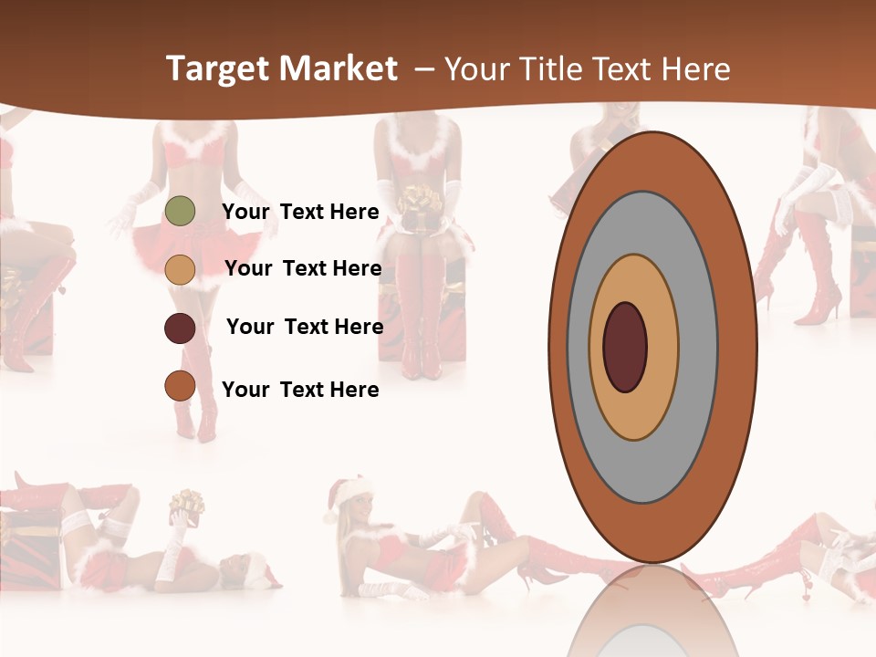 Seductive Celebrate Background PowerPoint Template