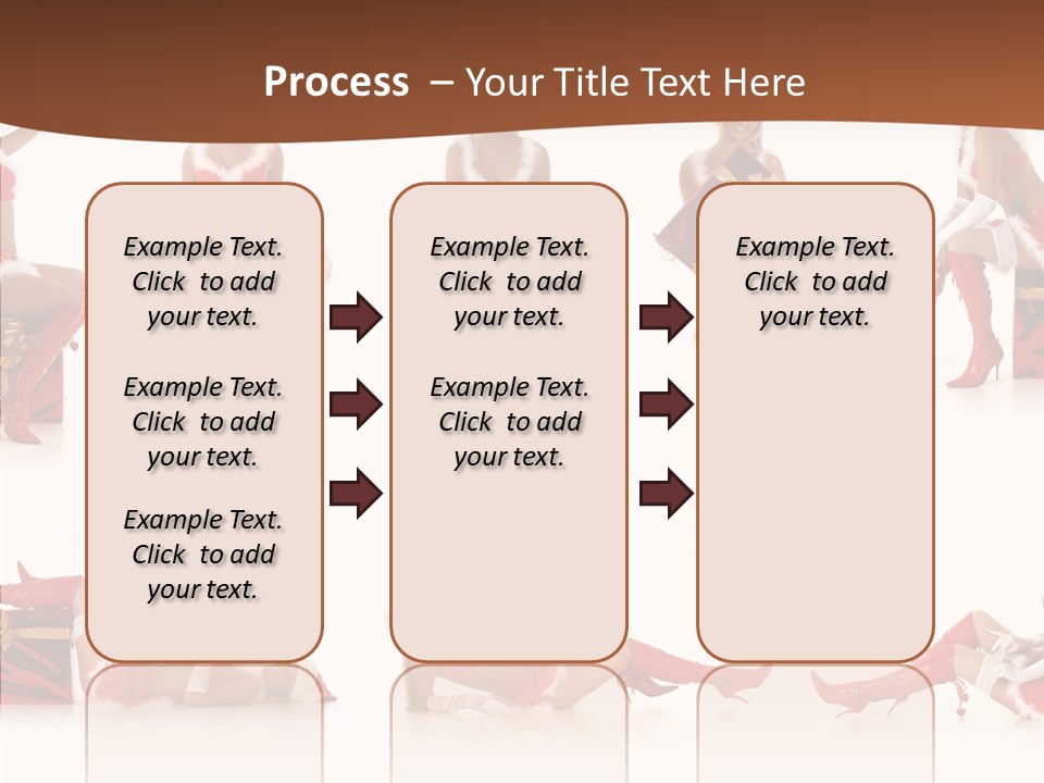 Seductive Celebrate Background PowerPoint Template
