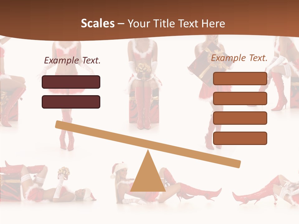 Seductive Celebrate Background PowerPoint Template