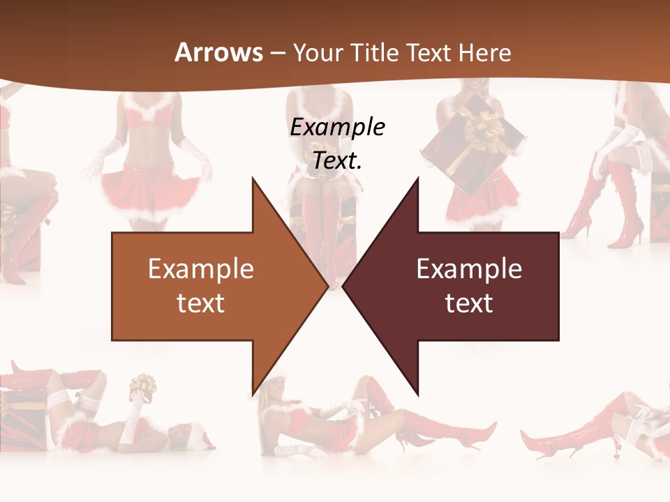 Seductive Celebrate Background PowerPoint Template