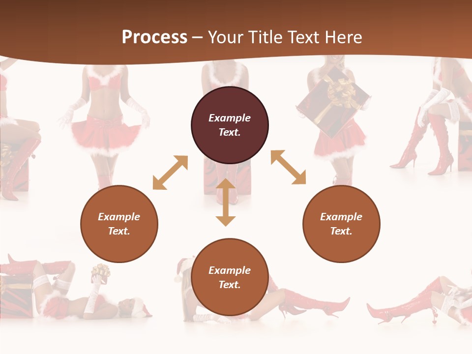 Seductive Celebrate Background PowerPoint Template