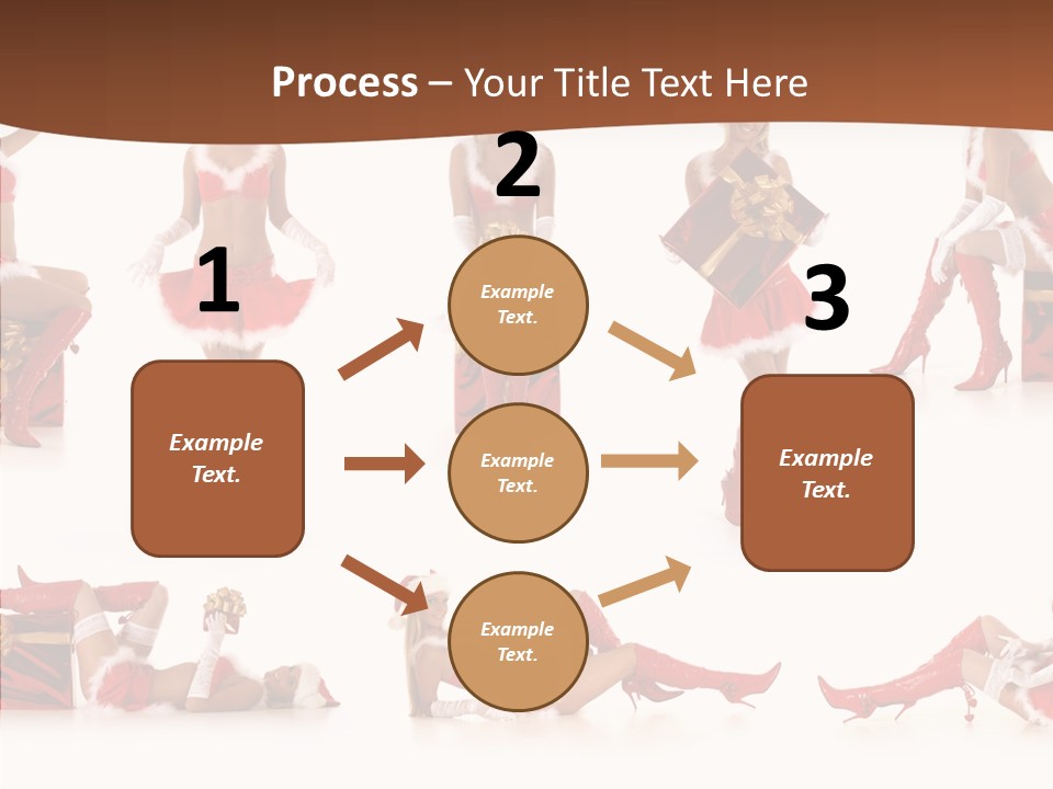 Seductive Celebrate Background PowerPoint Template