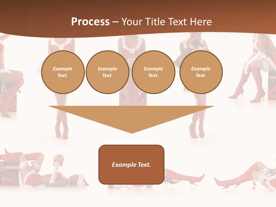 Seductive Celebrate Background PowerPoint Template