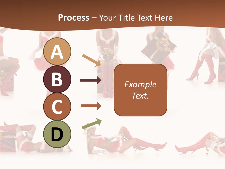 Seductive Celebrate Background PowerPoint Template