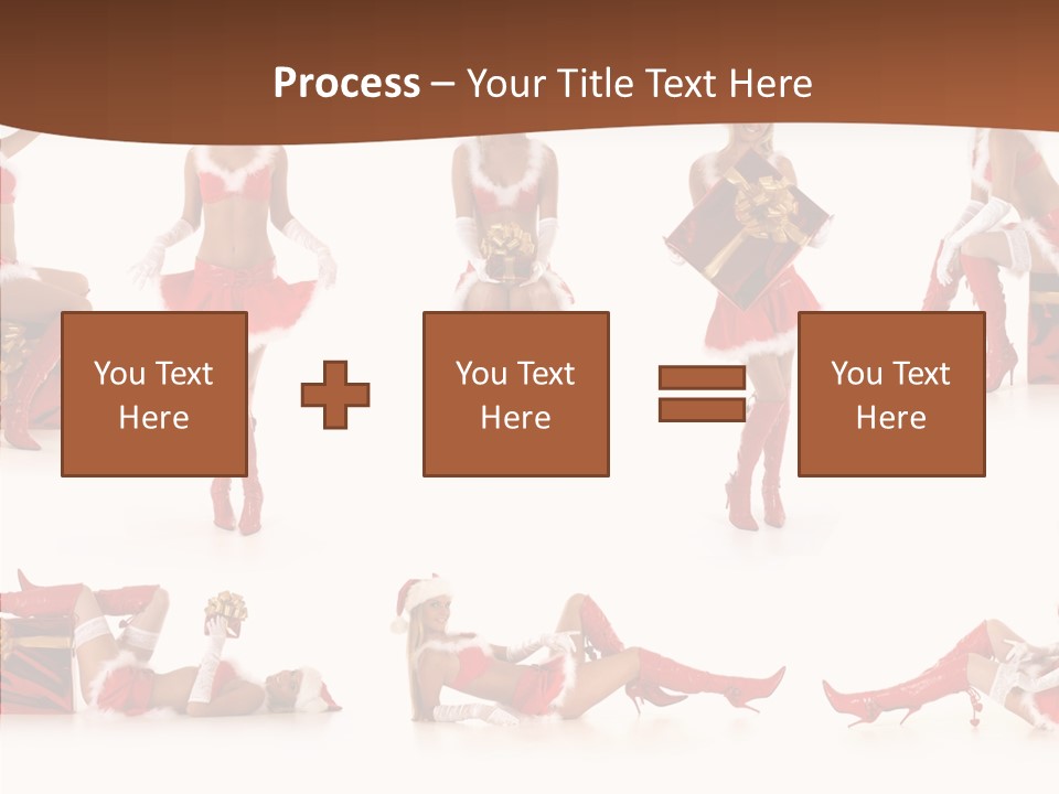 Seductive Celebrate Background PowerPoint Template