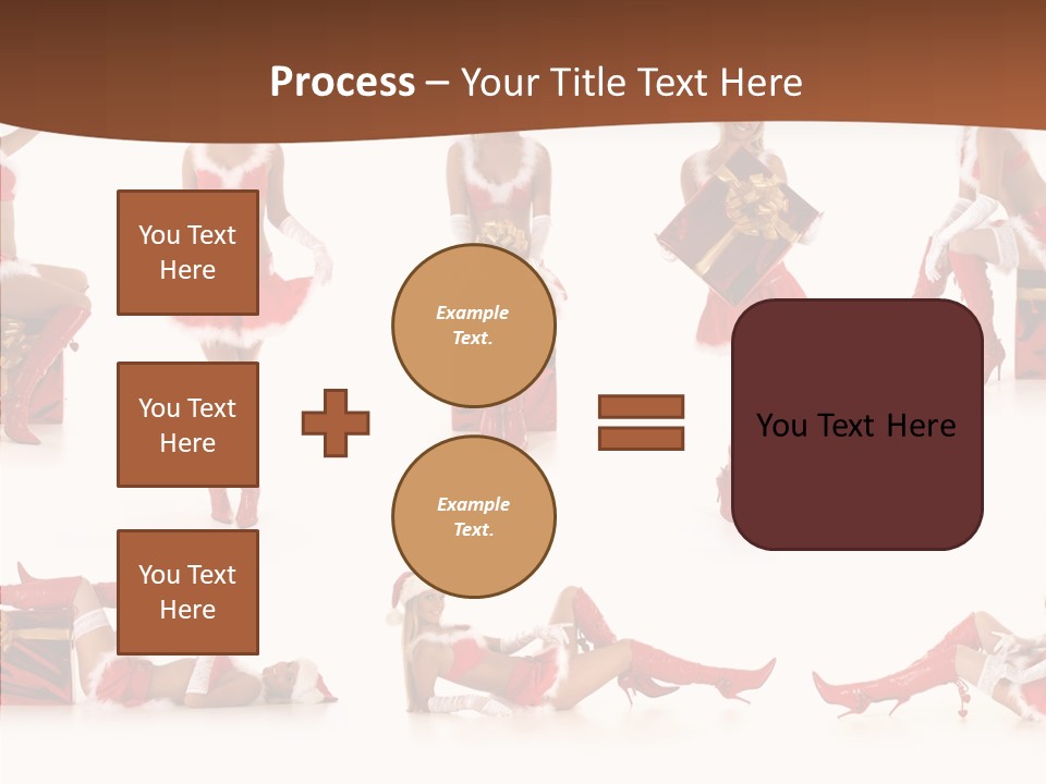 Seductive Celebrate Background PowerPoint Template