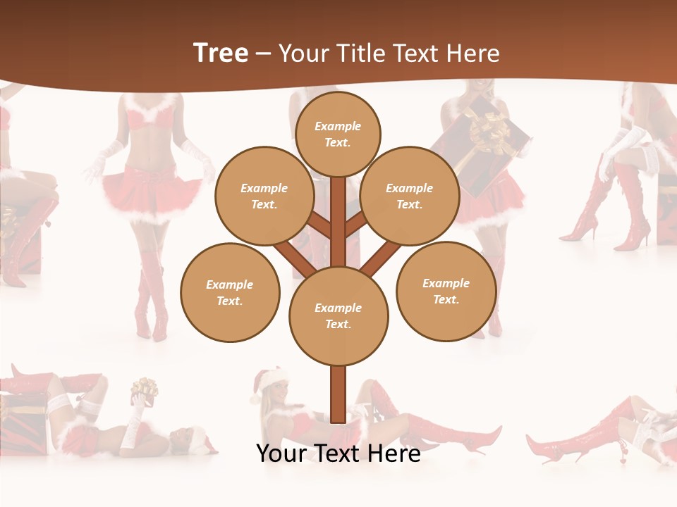 Seductive Celebrate Background PowerPoint Template