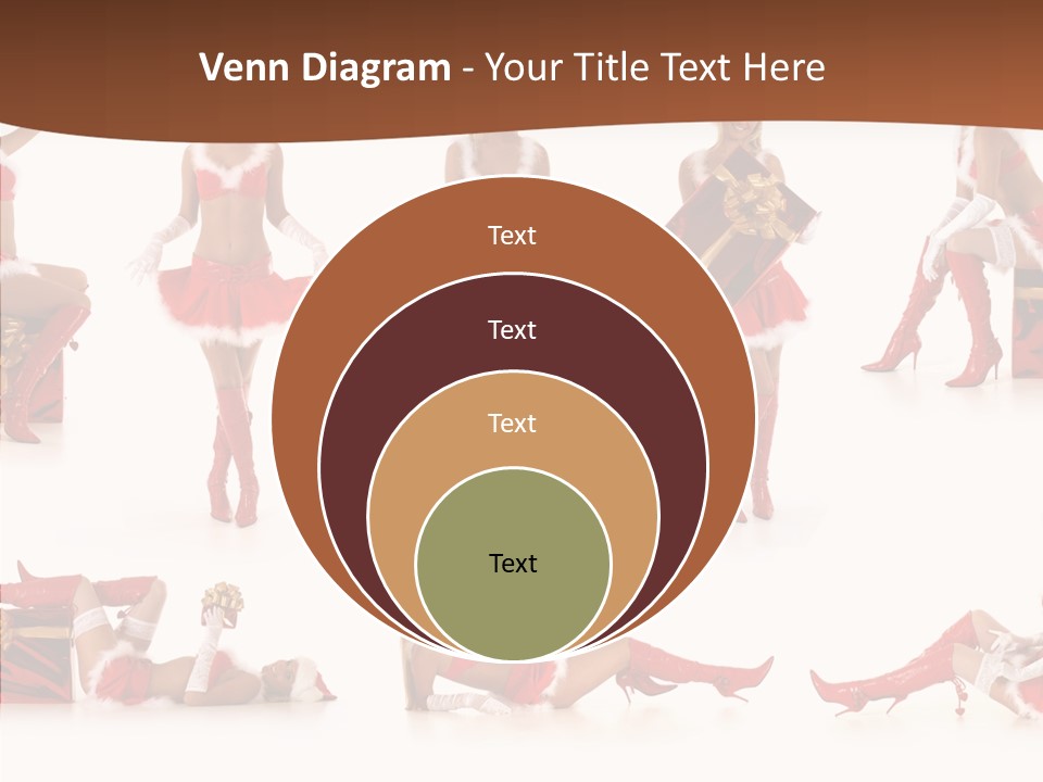 Seductive Celebrate Background PowerPoint Template