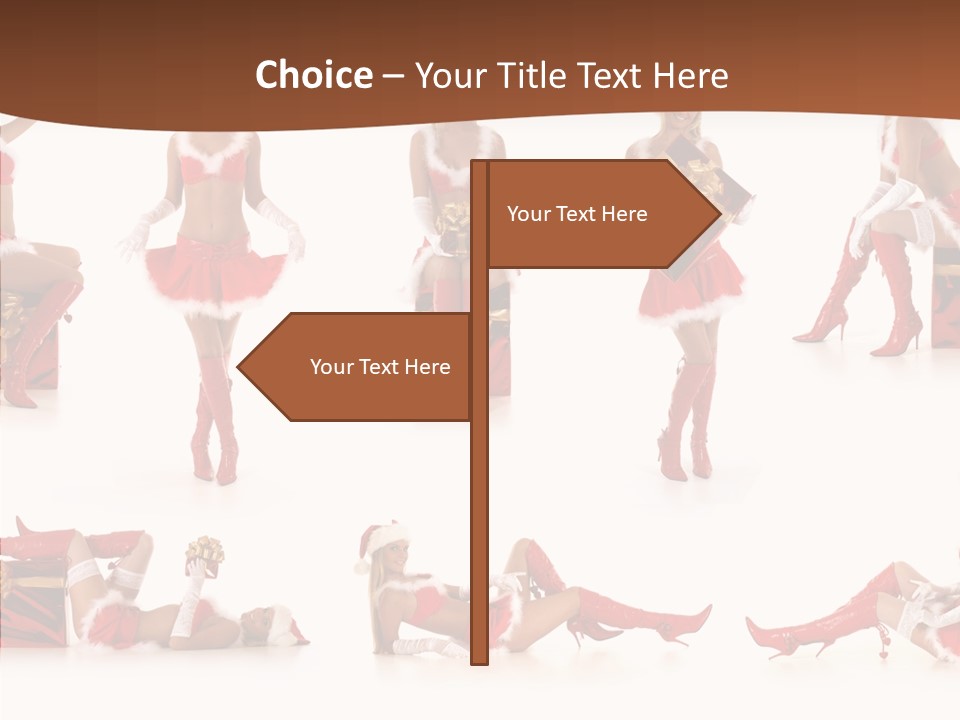 Seductive Celebrate Background PowerPoint Template