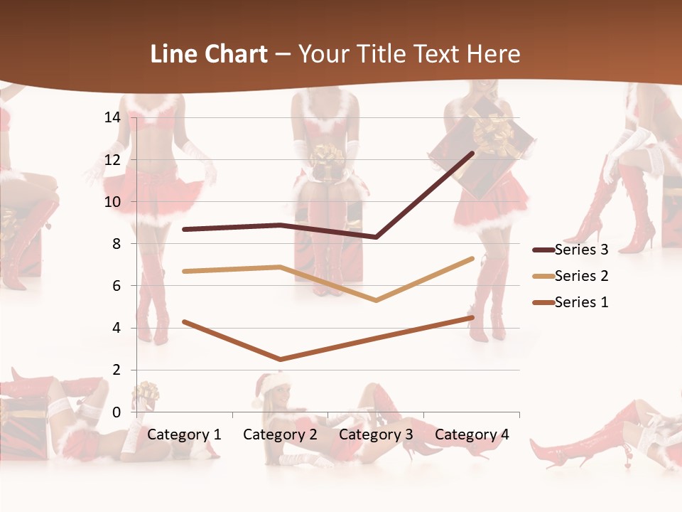 Seductive Celebrate Background PowerPoint Template