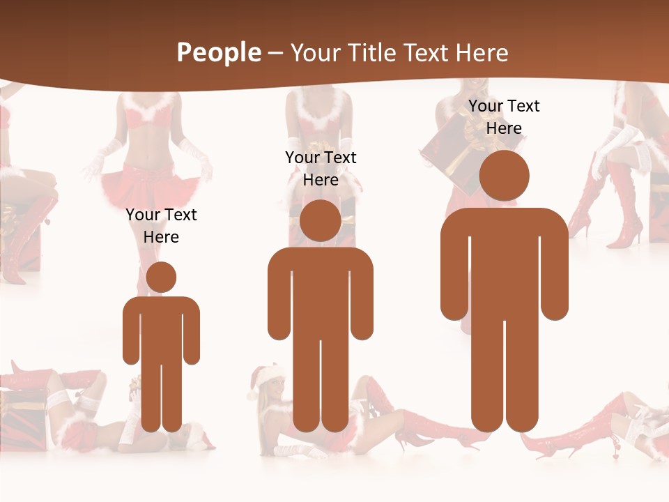 Seductive Celebrate Background PowerPoint Template