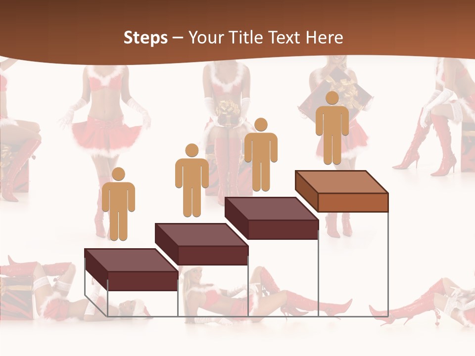 Seductive Celebrate Background PowerPoint Template