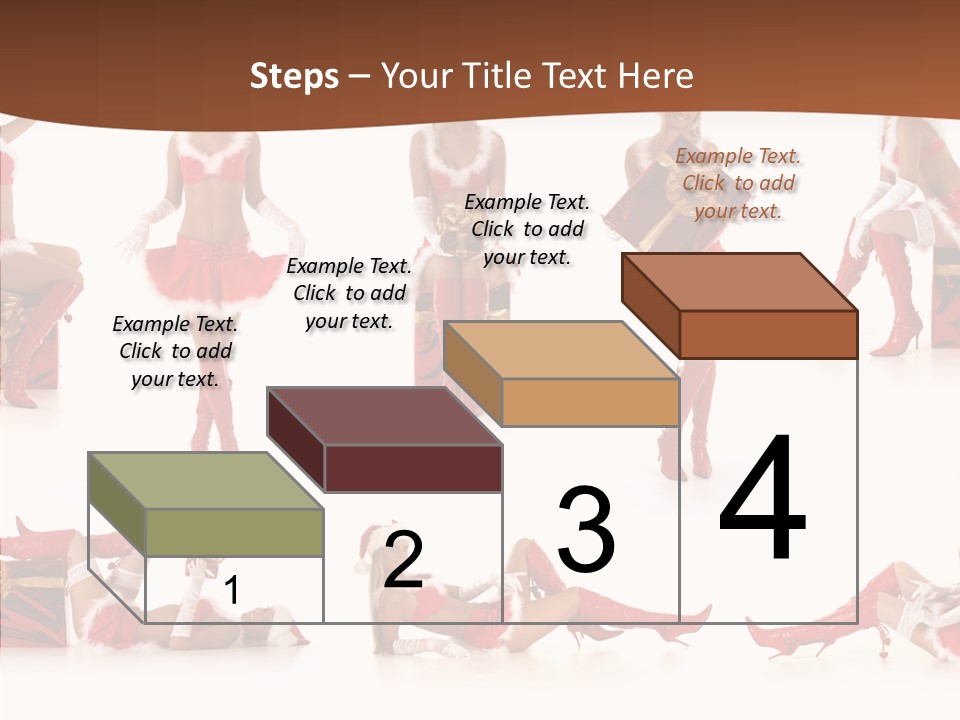 Seductive Celebrate Background PowerPoint Template