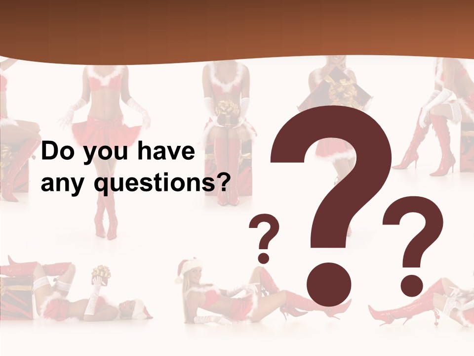 Seductive Celebrate Background PowerPoint Template