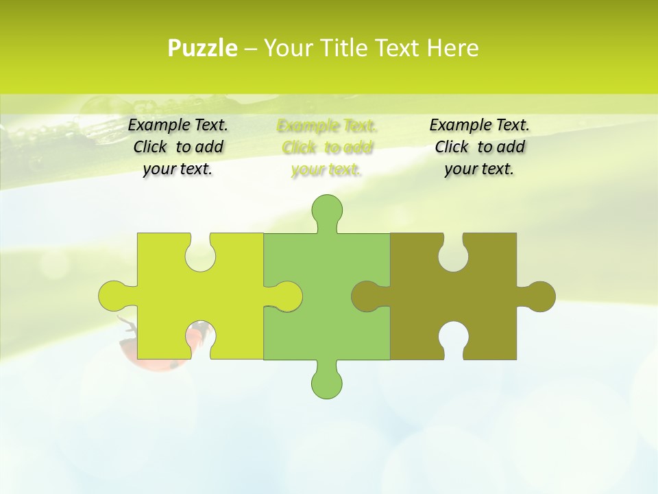 Leaves Bright Biology PowerPoint Template