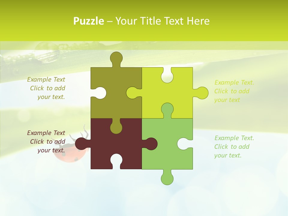 Leaves Bright Biology PowerPoint Template