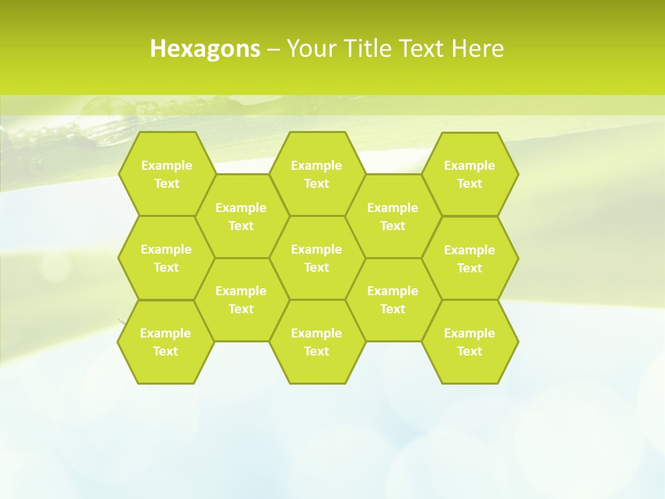 Leaves Bright Biology PowerPoint Template