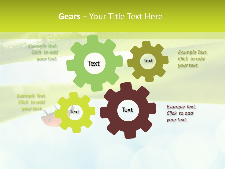 Leaves Bright Biology PowerPoint Template