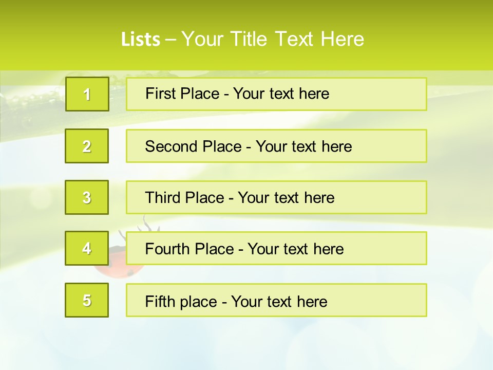 Leaves Bright Biology PowerPoint Template