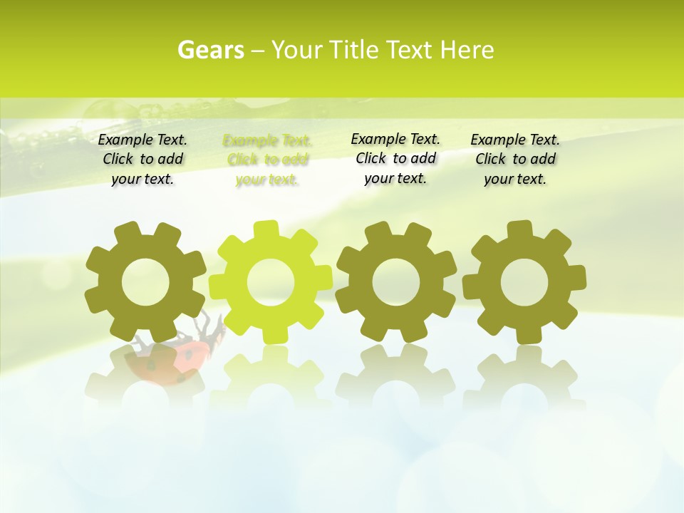 Leaves Bright Biology PowerPoint Template