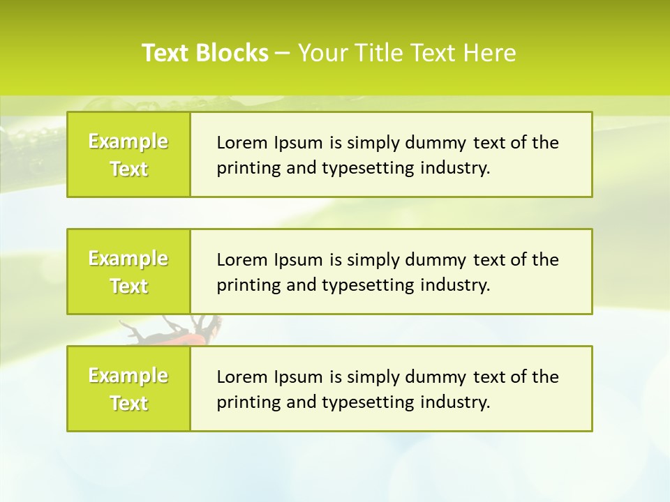 Leaves Bright Biology PowerPoint Template