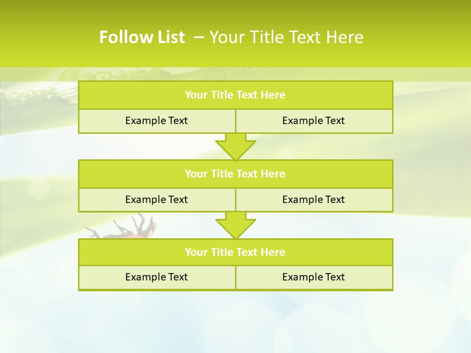Leaves Bright Biology PowerPoint Template