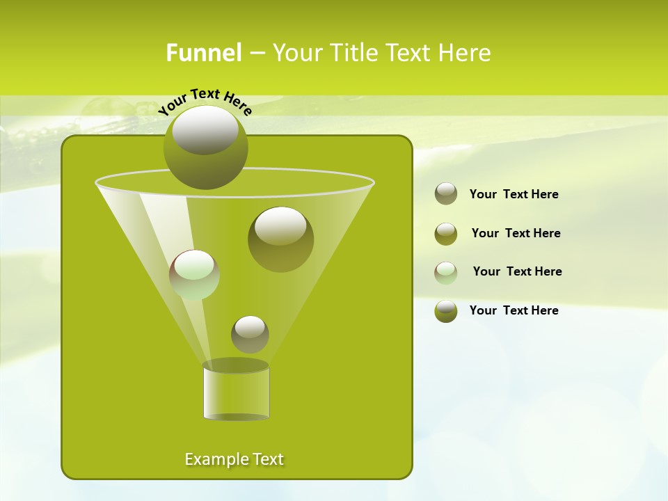 Leaves Bright Biology PowerPoint Template