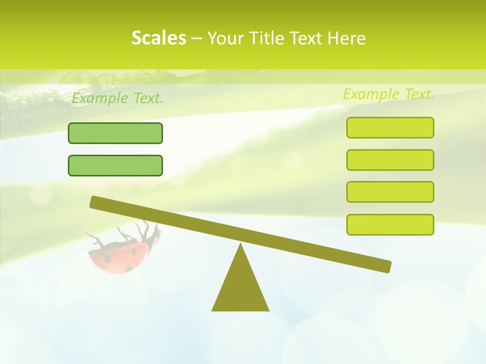 Leaves Bright Biology PowerPoint Template
