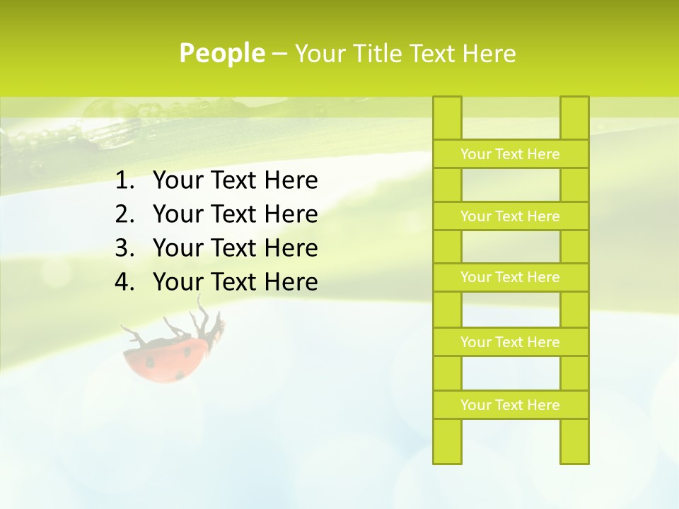 Leaves Bright Biology PowerPoint Template