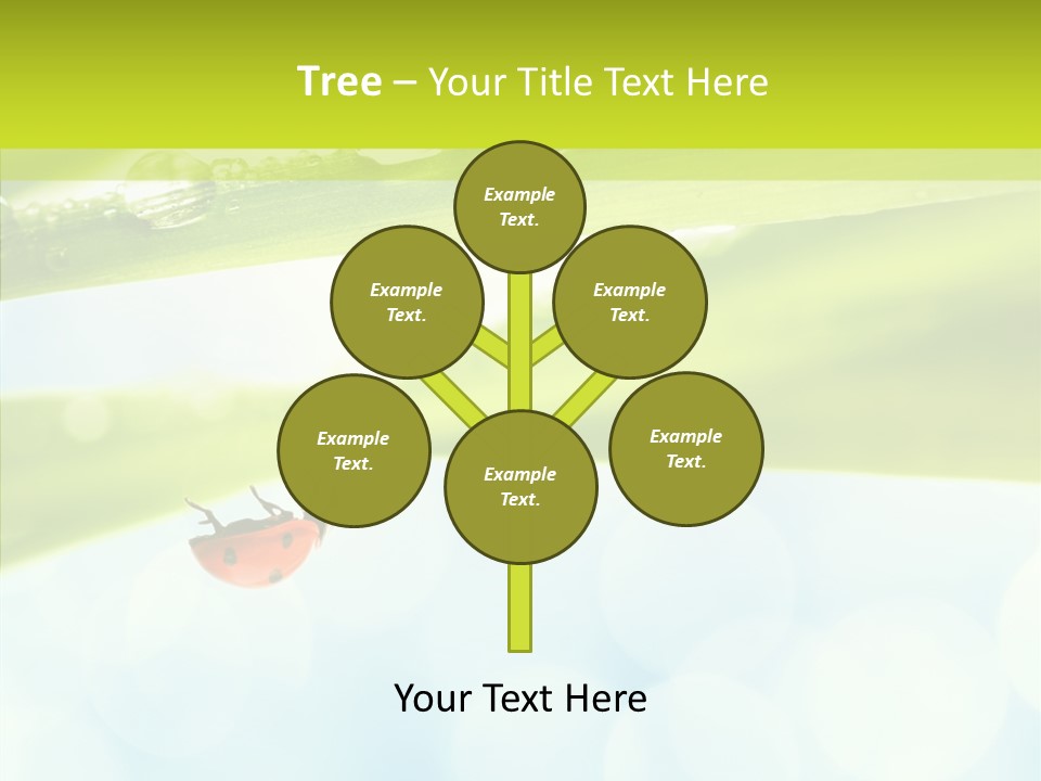 Leaves Bright Biology PowerPoint Template