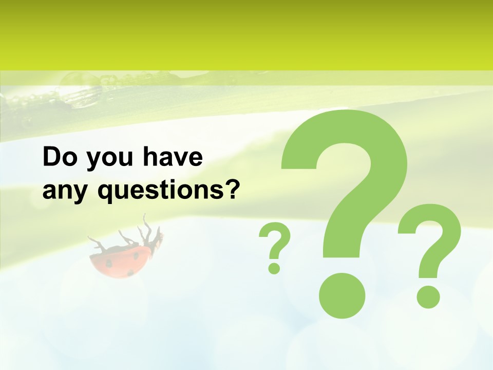 Leaves Bright Biology PowerPoint Template