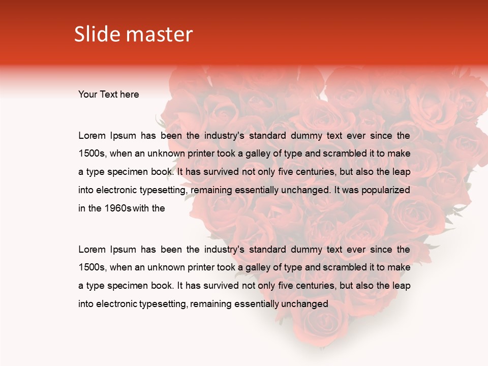 Affection Celebration Feeling PowerPoint Template