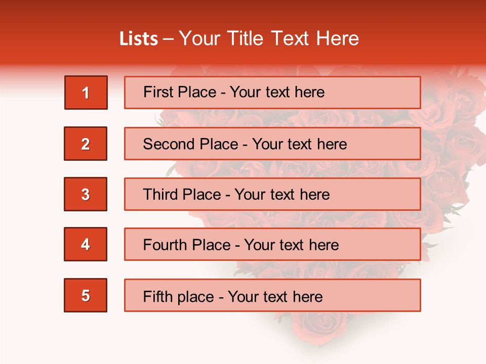 Affection Celebration Feeling PowerPoint Template