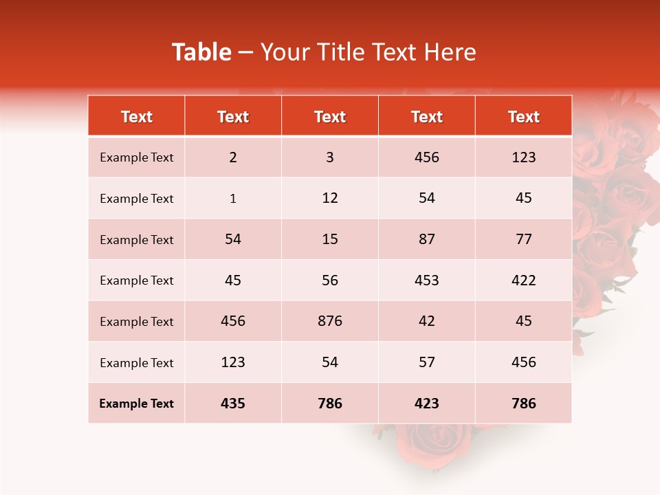 Affection Celebration Feeling PowerPoint Template