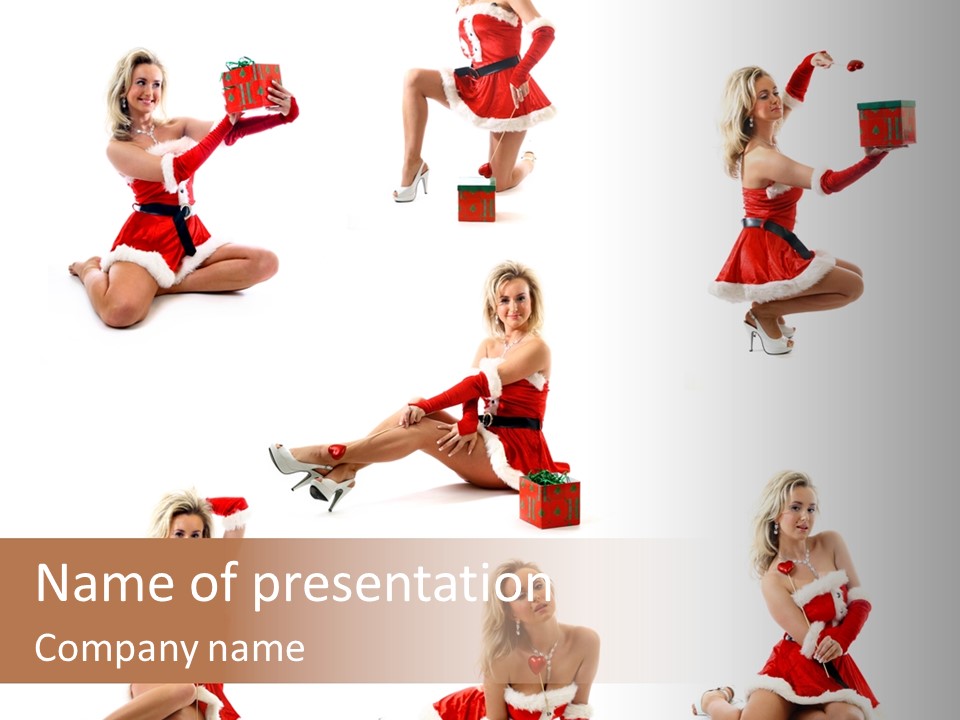 Lovely Hot  PowerPoint Template