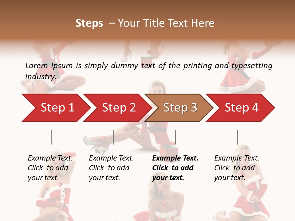 Lovely Hot  PowerPoint Template