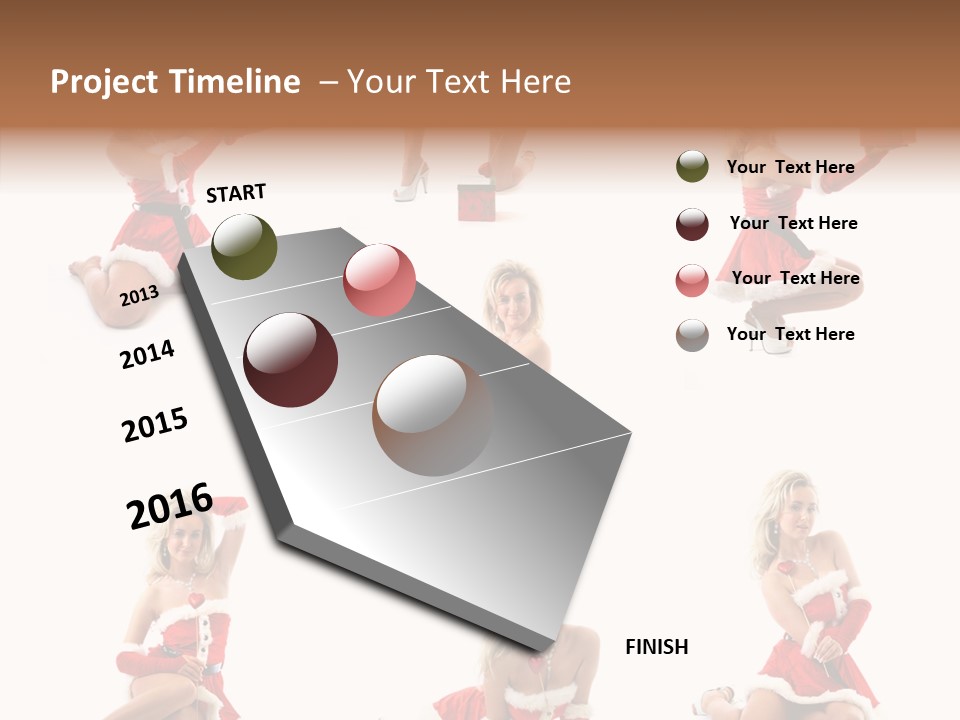 Lovely Hot  PowerPoint Template