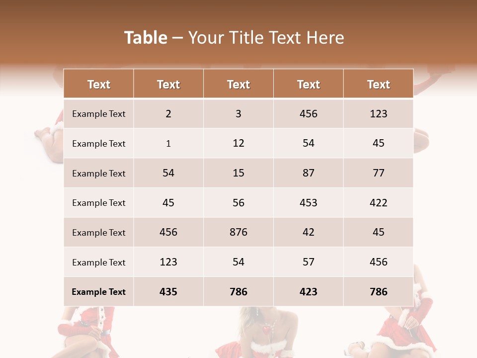 Lovely Hot  PowerPoint Template