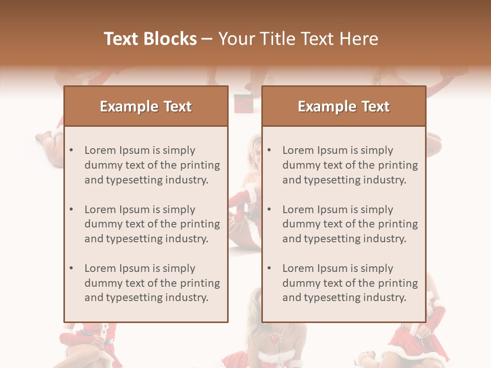 Lovely Hot  PowerPoint Template