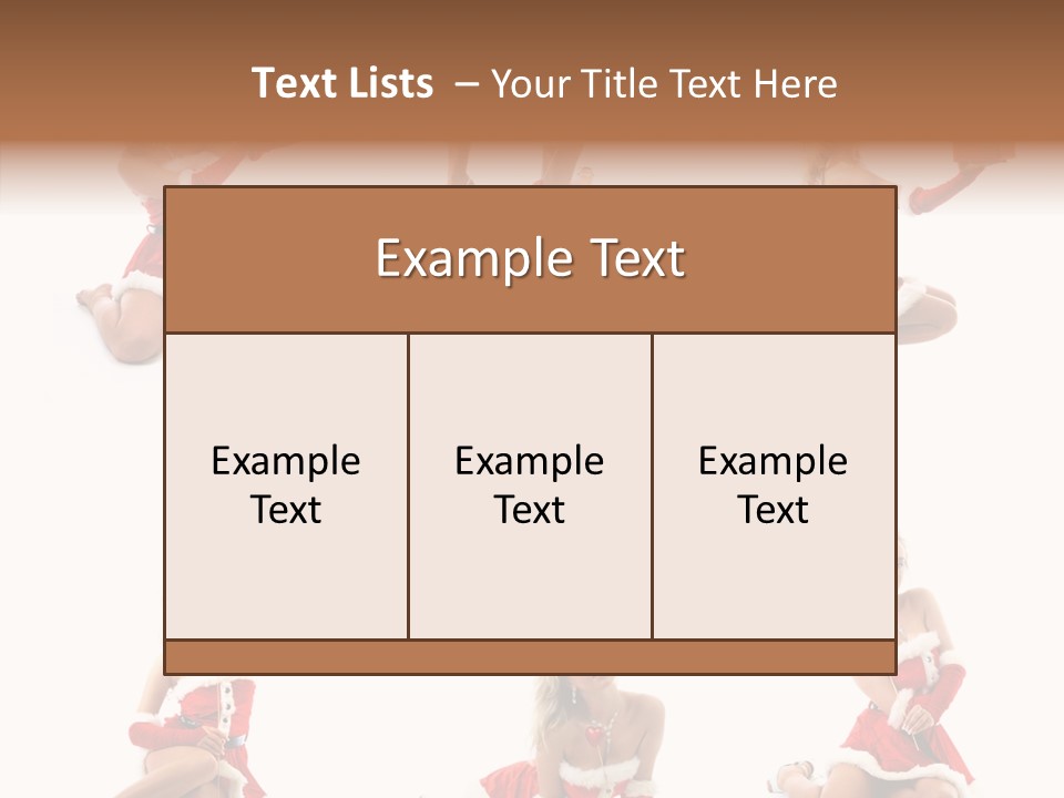 Lovely Hot  PowerPoint Template