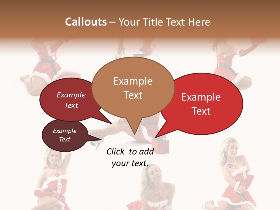 Lovely Hot  PowerPoint Template