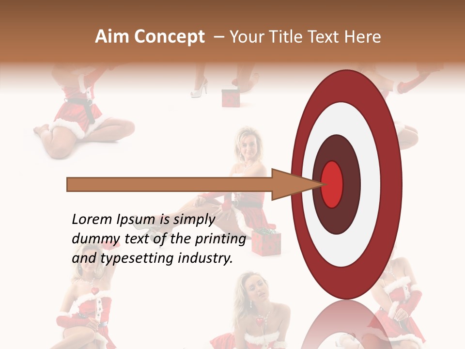 Lovely Hot  PowerPoint Template