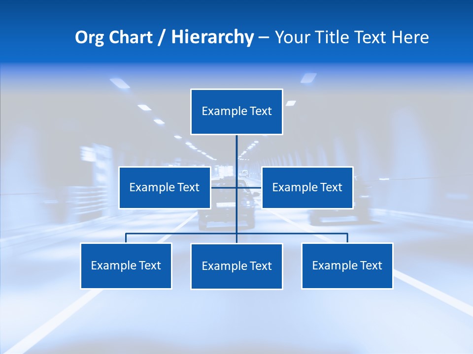 Track Yellow Lonely PowerPoint Template