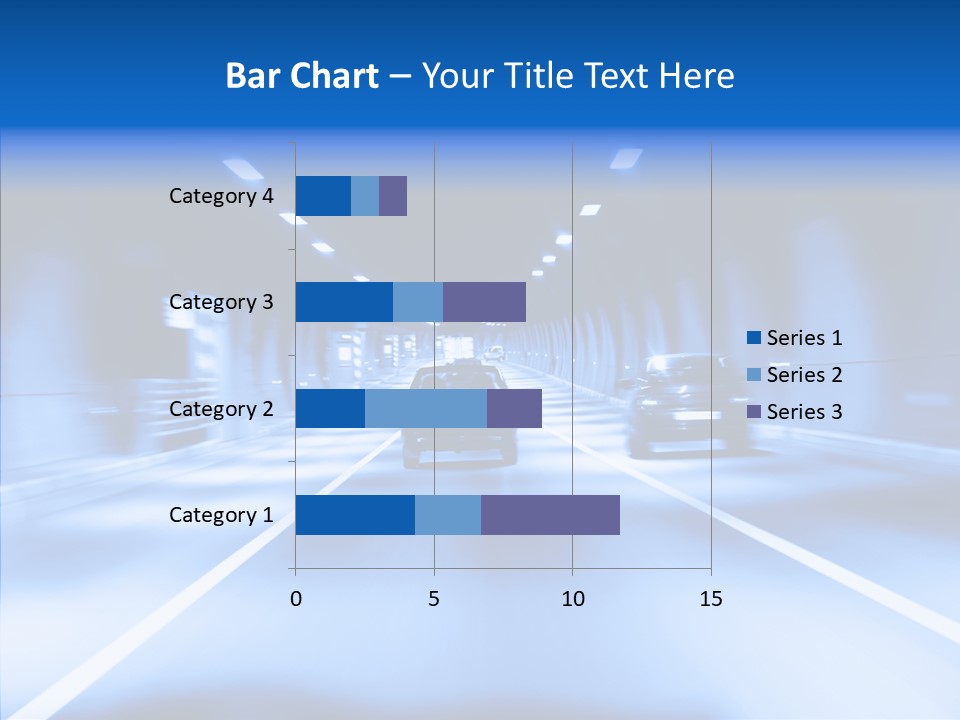 Track Yellow Lonely PowerPoint Template
