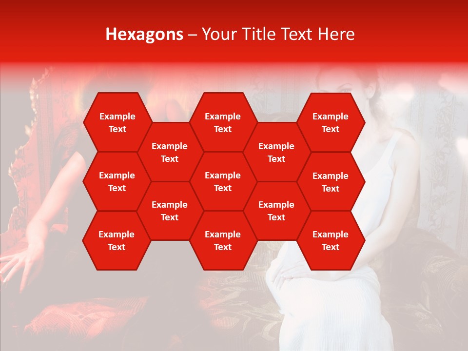 Smiling Attractive Two PowerPoint Template