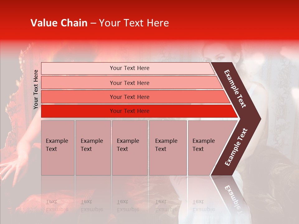 Smiling Attractive Two PowerPoint Template