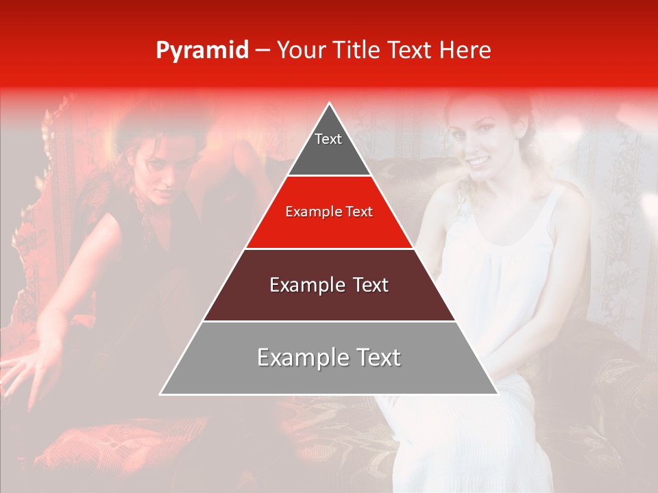 Smiling Attractive Two PowerPoint Template